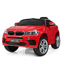 Детский электромобиль джип BMW X6M 70W 2 мотора