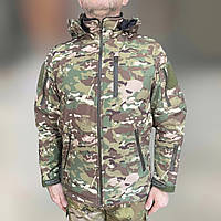 Куртка тактическая зимняя Softshell, Special, Мультикам, размер M, на подкладке из искусственного меха