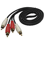 Переходник (adapter) 2 тюльпаны - 2 тюльпаны 1,5 m Good