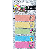Стикери-закладки Kite TK 50*15*100 л папір 5 кольорів