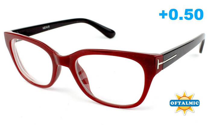 Купить Очки для зрения Окуляри з діоптріями Оптика оправы Полуободковые ...