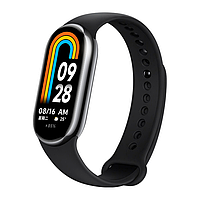 Смарт браслет Xiaomi Mi Band 8 black, IP68, екран 1,62'' AMOLED, з гарантією