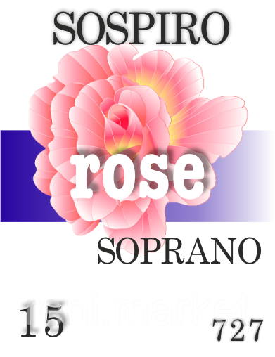 Парфумерна олія (727) версія аромату Soprano Sospiro Perfumes — 15 мл композит у ролоні
