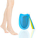 Ортопедичні силіконові амортизуючі устілки під п'яту Gel Insole Silicone Розмір 41-46, фото 9