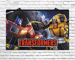 Плакат для свята Трансформери 75х120 см