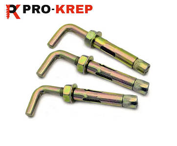 АНКЕР ОДНОРОЗПІРНИЙ З ГАЙКОЮ ТИП "L"