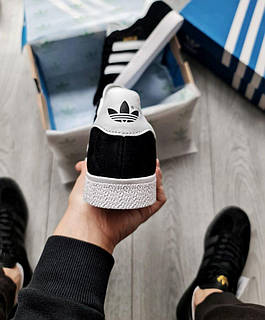 Adidas Gazelle Black White 44 ID 1908434533 1990 Prom.ua