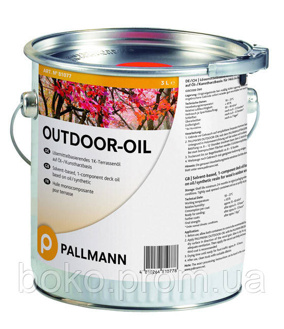 Pallmann Outdoor-Oil Террасное масло - фото 1 - id-p1908445616