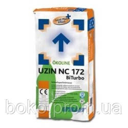 Самовыравнивающаяся цементная шпатлевка Uzin NC 172 BiTurbo 25 кг. - фото 1 - id-p1908445654