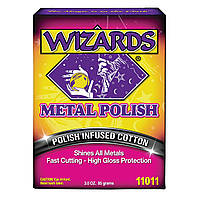 Wizards Metal Polish вата для очистки хрома, алюминия