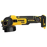 Шліфмашина кутова - болгарка акумуляторна безщіткова DeWALT DCG409NT, фото 4