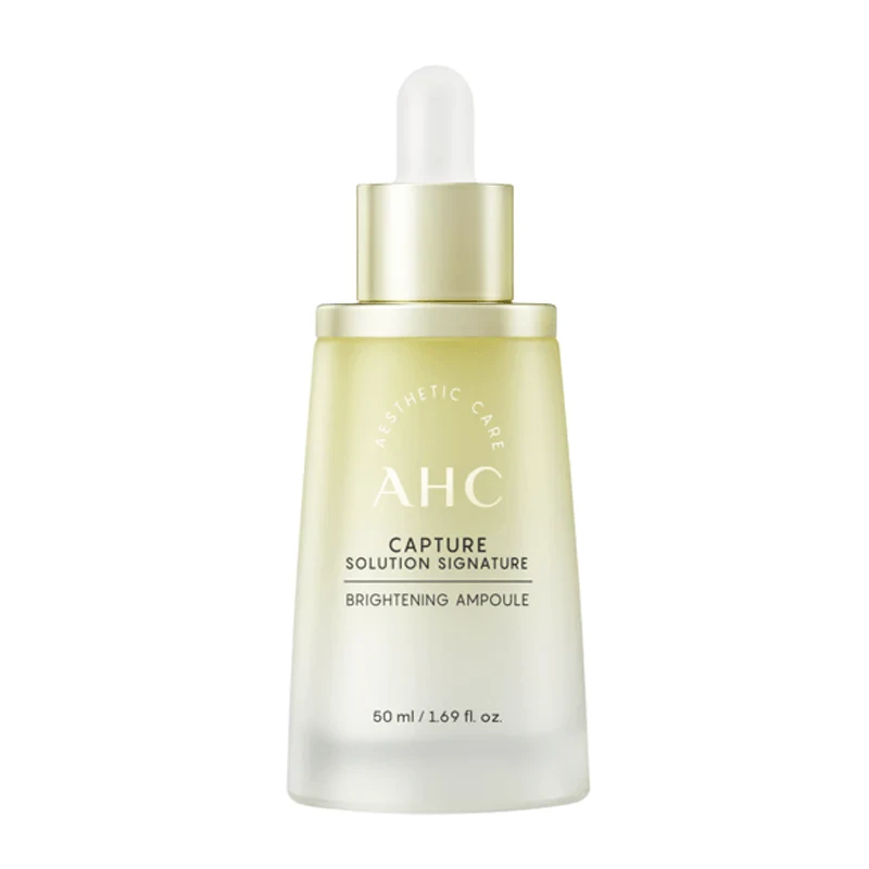 ОСВІТЛЮВАЛЬНА ТА ОМОЛАЖИВНА CИРОТКА AHC CAPTURE SOLUTION SIGNATURE BRIGHTENING AMPOULE 50ML