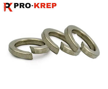 ШАЙБА ПРУЖИННА (ГРОВЕР) DIN 127 НЕРЖАВІЮЧА СТАЛЬ