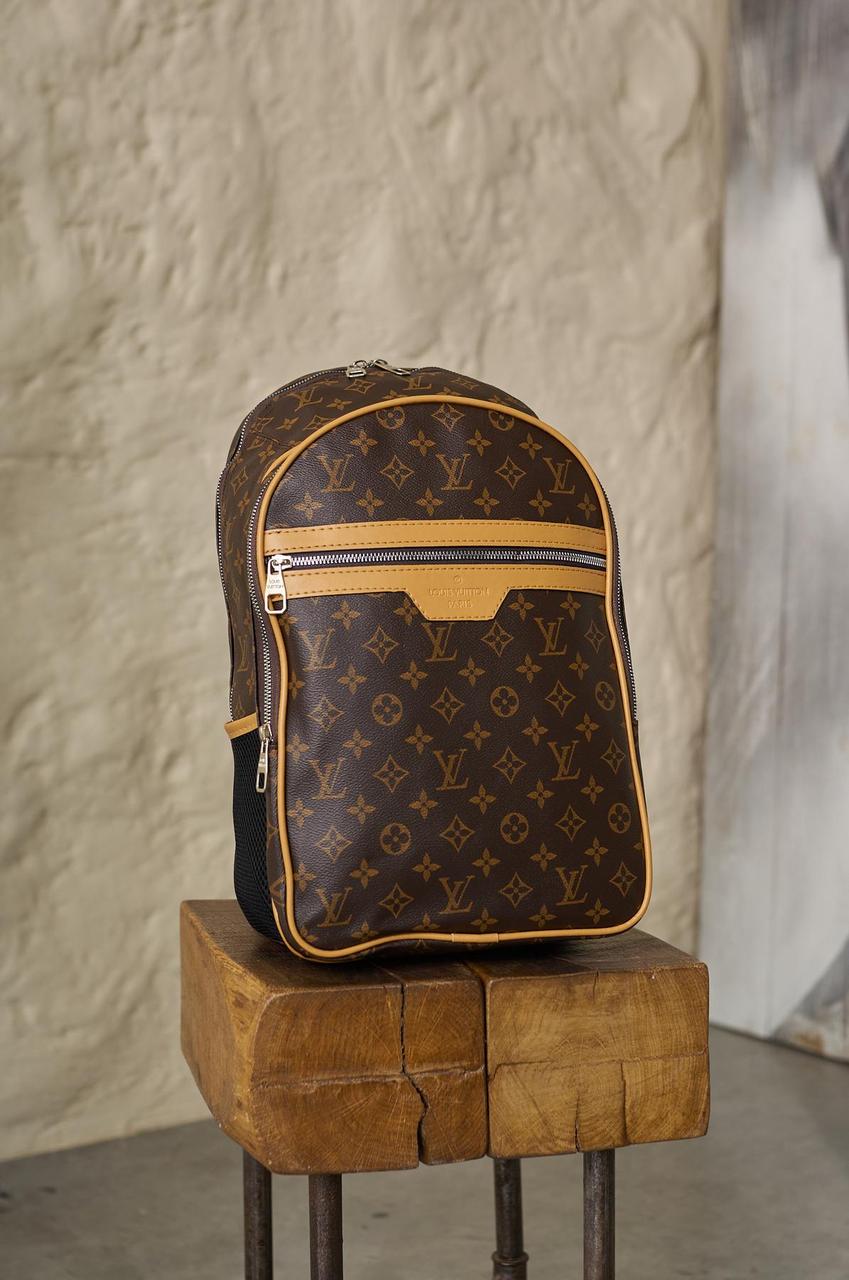 Міський Рюкзак Louis Vuitton шкіряний коричневий