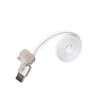 Кабель USB Remax RC-D002i4 King Kong iPhone 4 4s 30pin 1м білий