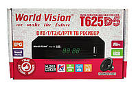 Т2 ресивер тюнер T2 World Vision T625D5+ прошивка під інтернет + Гарантія 12 міс.