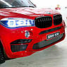 Дитячий електромобіль на акумуляторі BMW X6M JJ2168 з пультом радіокерування 3-8 років червона, фото 9