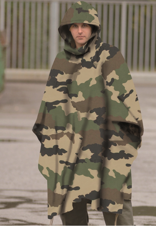 Пончо Mil-Tec US RipStop CCE-Camo 10630024-