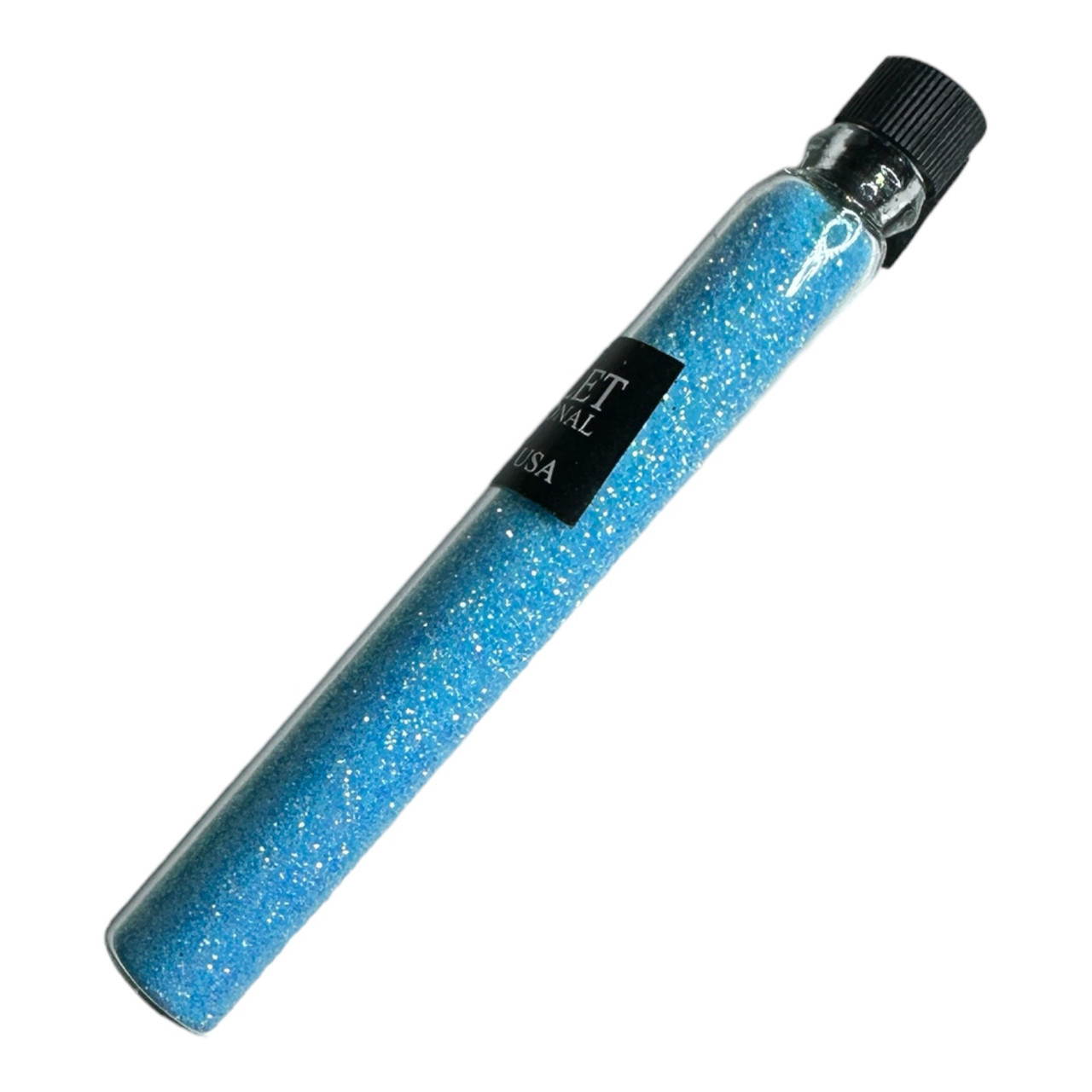 Блискітки (пісок) для нігтів Starlet Professional, блакитний