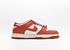 Кросівки Nike SB Dunk Low Sun Club Orange White / Найк СБ Данк Сан Клаб Низькі Помаранчеві з Білим, фото 3