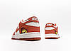 Кросівки Nike SB Dunk Low Sun Club Orange White / Найк СБ Данк Сан Клаб Низькі Помаранчеві з Білим, фото 7