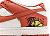 Кросівки Nike SB Dunk Low Sun Club Orange White / Найк СБ Данк Сан Клаб Низькі Помаранчеві з Білим, фото 9