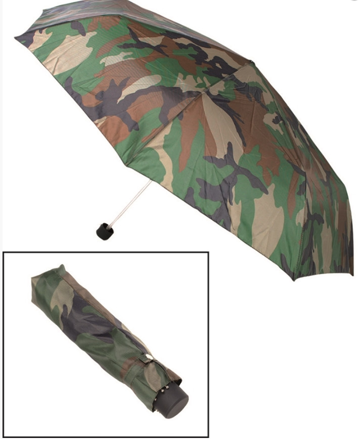 Парасолька компактна складана Mil-Tec Woodland 10635020