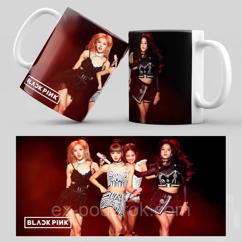 Чашка Black Pink. Чашка Блек Пінк 1