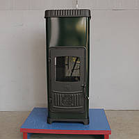 Піч сталева Plamen Dora 10 N зелена емаль