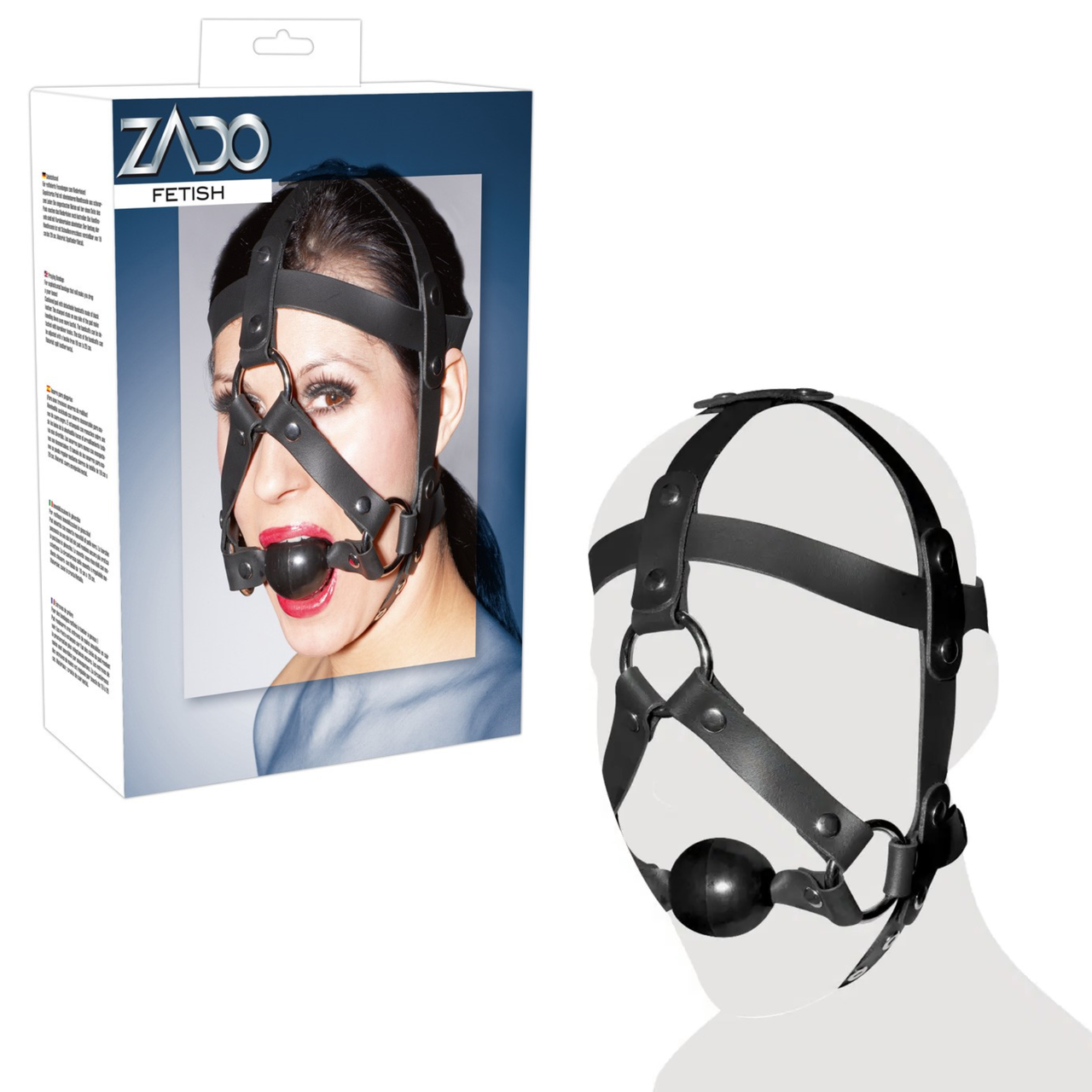 Маска-клеп Zado fetish ZADO