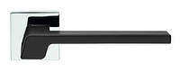 Ручка дверная Linea Cali Stream 024 черный матовый/хром полированный (Италия)
