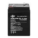 Акумулятор AGM LPM 6V - 5.2 Ah, фото 4