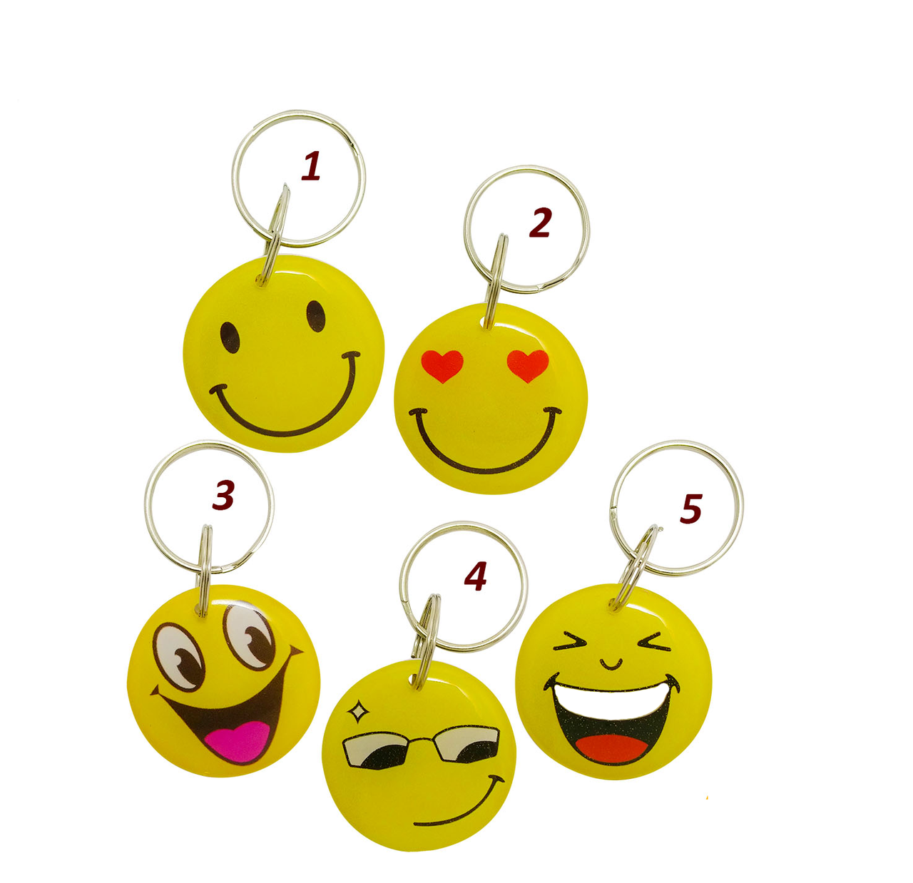 Epoxy-брелок з кодом сумісний з Mifare 1k Smile Ø30