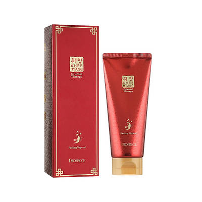 Уцінка! Пілінг-гель для обличчя з екстрактом женьшеню DEOPROCE Whee Hyang Peeling Vegetal 170g (до 06.02.2026)