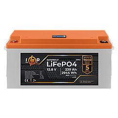 Акумулятор LP LiFePO4 LCD 12V (12,8V) - 230 Ah (2944Wh) (BMS 150A/75A) пластик