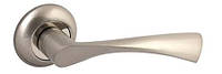 Ручка на розетке APECS H-0823-A-Nis Megapolis "New-York" никель матовый (Китай)