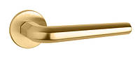 Ручка дверная латунная Tupai 4160R 5S матовое золото (Португалия)