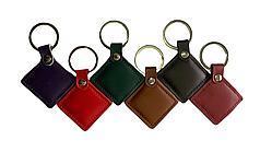 Брелок з кодом сумісний з Mifare 1K Екошкіра Ромб