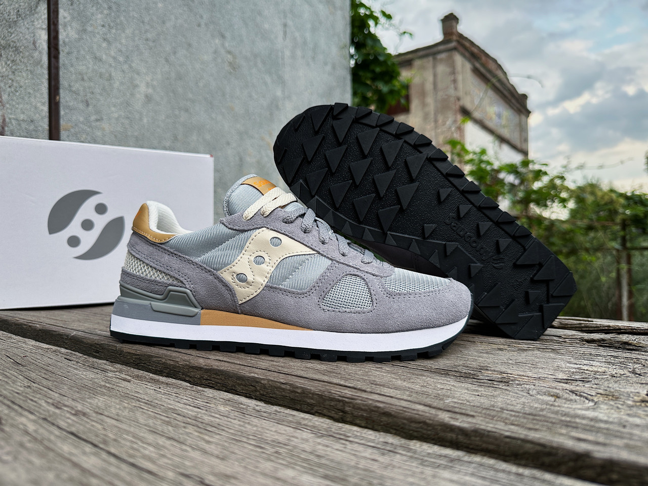 Чоловічі кросівки Saucony Shadow Original 2108-860s Grey сірий Оригінал