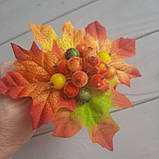 Браслет з осіннім листям та ягодами, фото 3