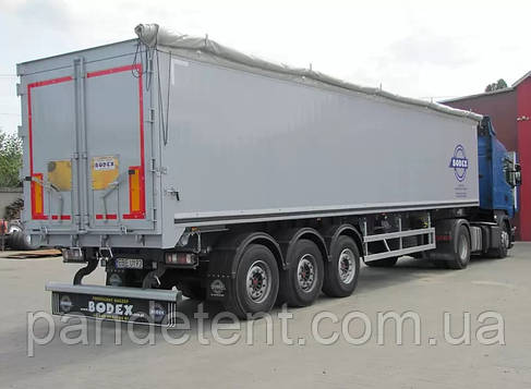 Тент на напівпричіп зерновіз з ПВХ тканини-Sedo( Іспанія ) 650 г/м2, фото 1