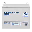Акумулятор мультигелевий LPM-MG 12V - 33 Ah, фото 5