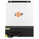 Гібридний сонячний інвертор (ДБЖ) LPW-HY-MAX-8000VA (8000Вт) 48V 80A MPPT 90-450V, фото 3