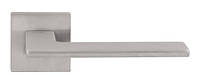 Дверная ручка RDA Rock (розетта 6мм) брашированный матовый никель (Китай)
