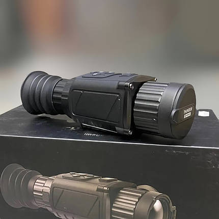 Тепловізійний приціл HikMicro Thunder TH25, 900 м, 25 мм, Wi-Fi, запис відео, стадіометричний далекомір, фото 1