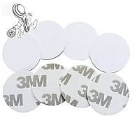 Самоклейка з кодом сумісна з Mifare 1K Ø25мм