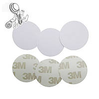 Самоклейка з кодом сумісна з Mifare 1K Ø30мм