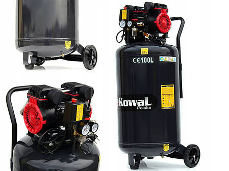 Безмасляний компресор Kowal Polska K25 100 l 8 bar, фото 1