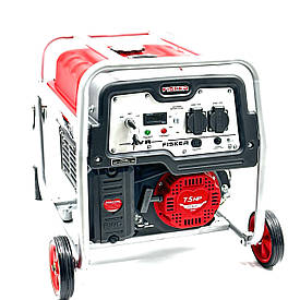 Генератор бензиновий FISKER 7.8/8.3кВт (електростартер) силова розетка FSG7883CE