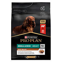 PRO PLAN Duo Delice Small & Mini Adult сухой корм для взрослых собак мелких пород с говядиной - 2.5кг